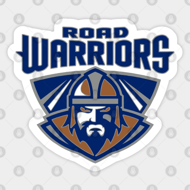 Road Warriors Sports Logo Sticker by DavesTees